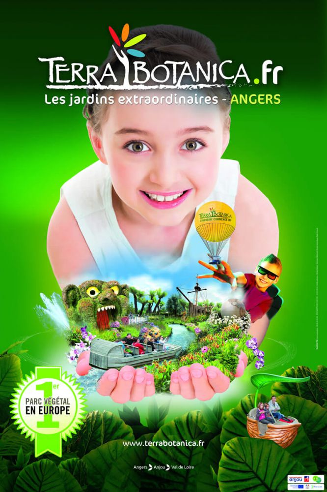 Affiche de Terra Botanica à Angers